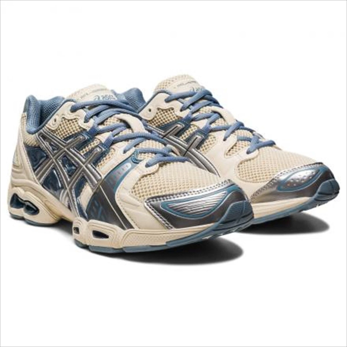WIND AND SEA ASICS GEL-NIMBUS 9 Cream Pure Silver 1201A801-101 US 9.5 / 27.5cm