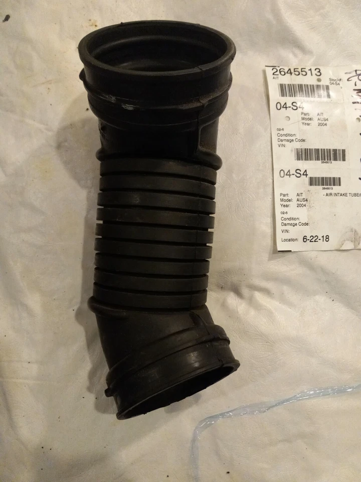 2004-2009 AUDI S4 - MANGUEIRA DO CORPO DO ACELERADOR / TUBO DE ADMISSÃO 8E0129627R O E M - Imagem 3 de 4