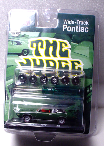 M2 Machines Chase 1969 Pontiac GTO Judge 1:64 Diecast Model Kit 1/750 - Picture 2 of 3