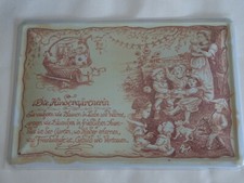 Die Kinderg&auml;rtnerin, Berufe, Blechschild, 20x30