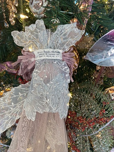 Vintage Angel Ornament by Louis Nichole1985 Rare 16” Delicate Detail Handpainted - Picture 22 of 24