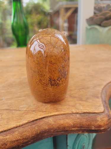 Chunky Hippopotamus / Hippo Glass Paperweight 579g 7x11 cm - Picture 4 of 9
