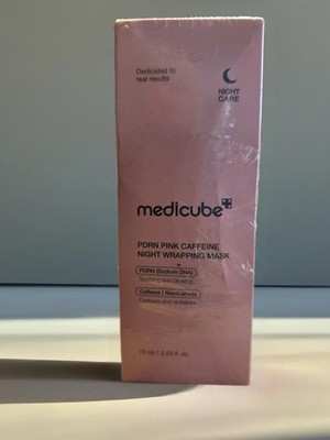MEDICUBE PDRN Pink Caffeine Night Wrapping Mask 75ml | Overnight Mask