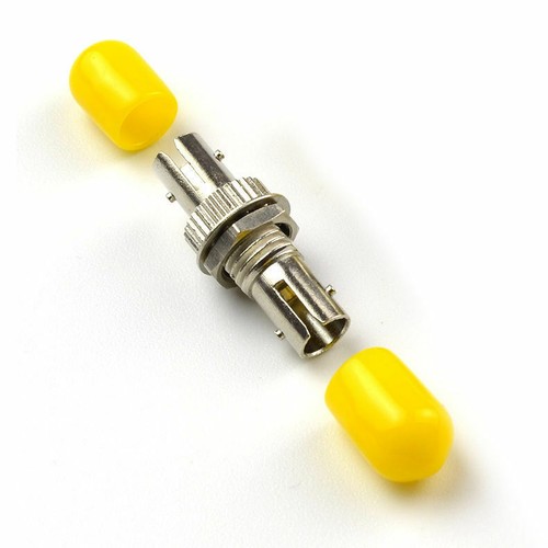 10 Pack Fiber Optic Adaptor ST to ST Singlemode Single Cable Connector Coupler D - Photo 5/6