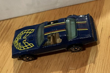 Hot Wheels Hot Bird Trans Am Firebird Blue 1977 Blackwall