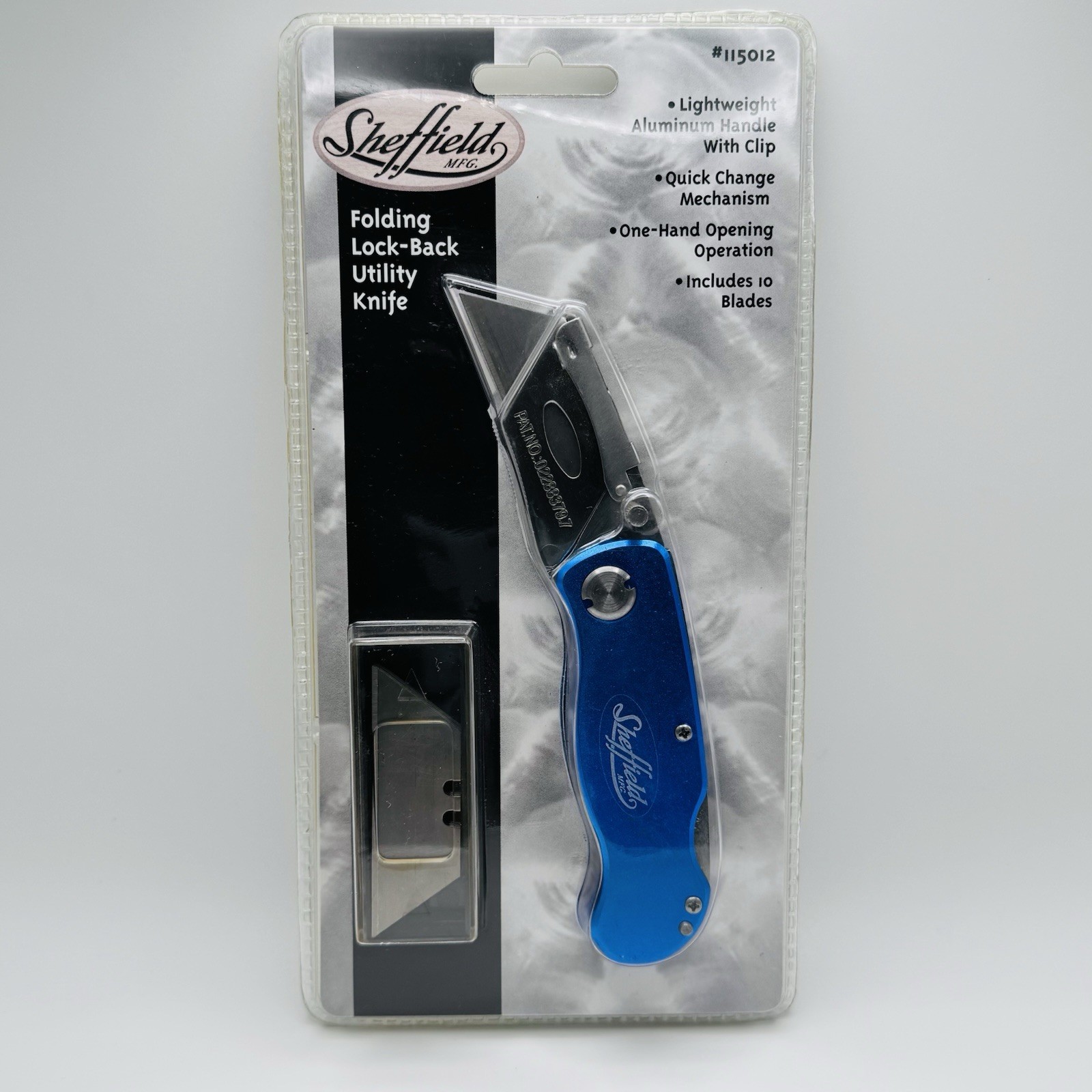 Sheffield-Lockback-Folding-Utility-Knife-W/-10-Replacement-B
