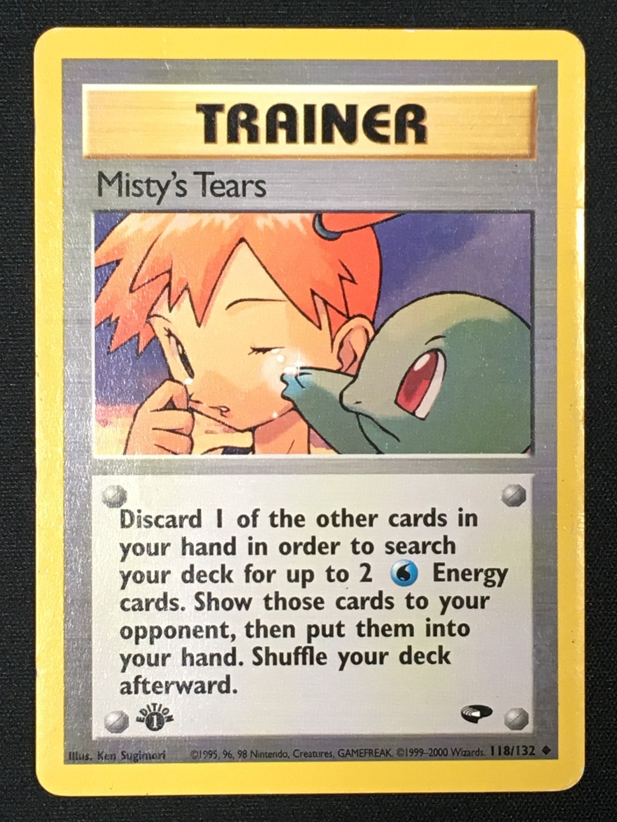 Pokemon TCG Misty's Tears 118/132 Regular Uncommon 1st Edition Gym Challenge HP
