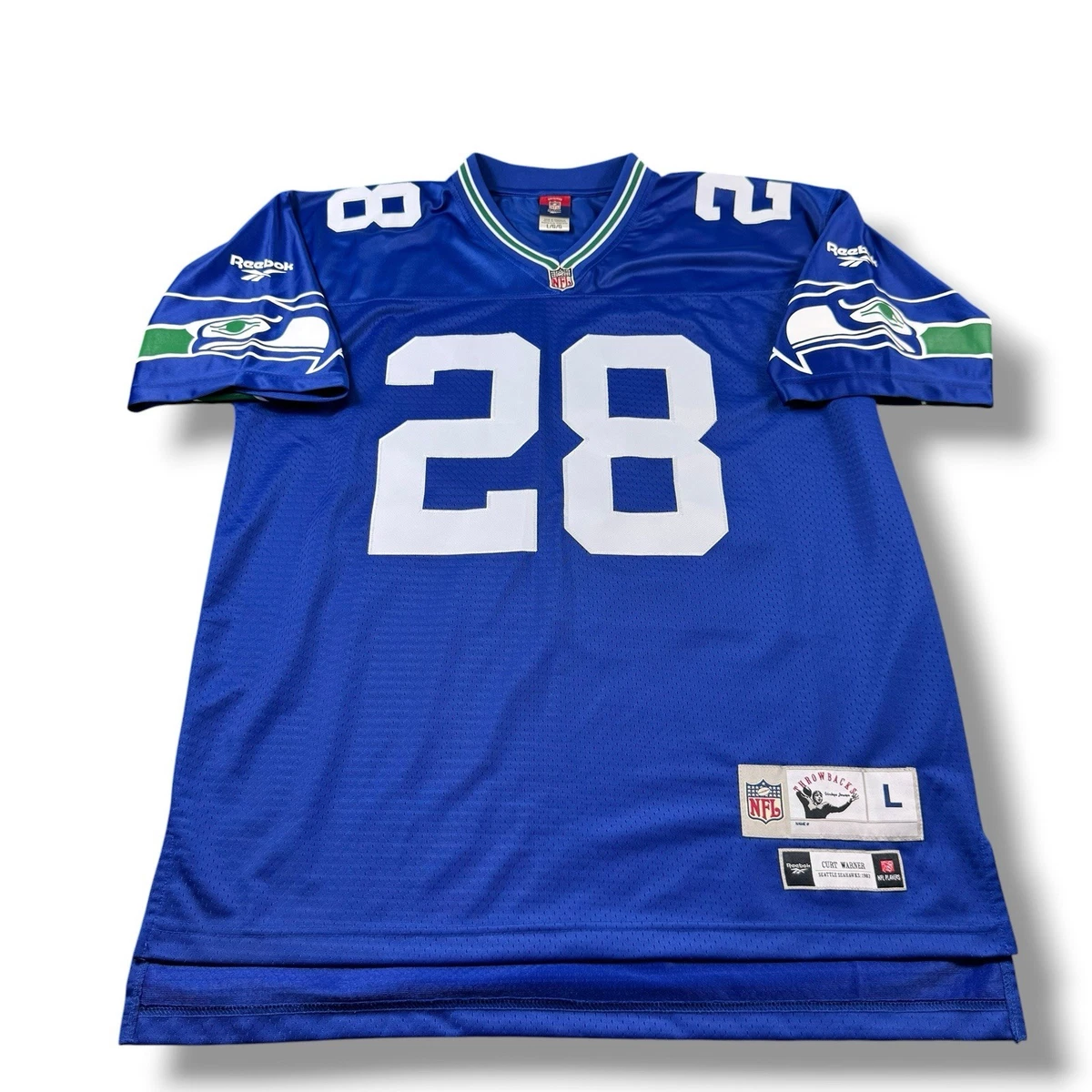 【新品未使用】 現地購入 Reebok NFL SEATTLE SEAHAWKS Preços baixos em Camisas Reebok Seattle Seahawks NFL | eBay