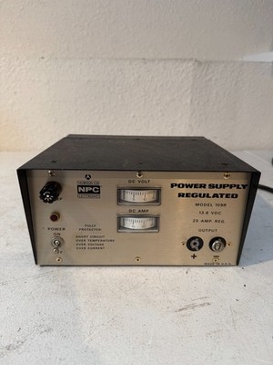 Thomson CSF NPC Power Supply Regulated Model 109R