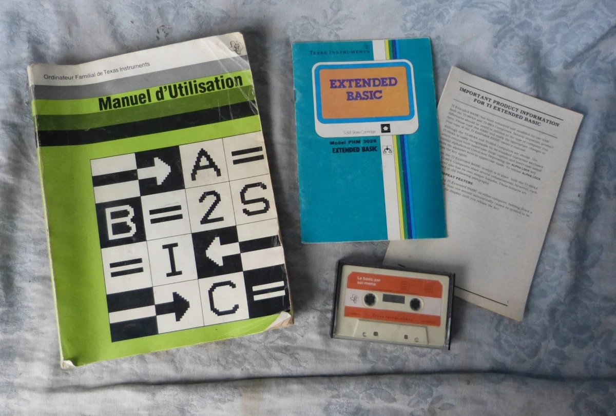 Enregistreur Cassette Texas Instruments Vintage – Neuf Sous Blister – Années 80