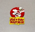 VINTAGE DOGS SUDS GOOFY ROOT BEER  PORCELAIN SIGN CAR GAS OIL MOTORCYCLE