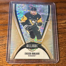 Upper Deck Allure 2025-26 Evgeni Malkin #32 Penguins Gold Glitter Bomb /199
