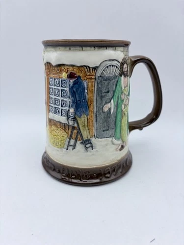 Vtg 1977 Royal Doulton John Beswick Ltd Ed Christmas Carol Tankard Mug/Stein