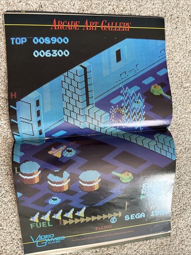 Video Games Player #1 1982 Fall Tron 1st issue magazine Donkey Kong Pac Man - Foto 12 di 14