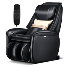 Full Body SL Track Zero Gravity Massage Chair w/ Pillow Reversible Footrest Heat