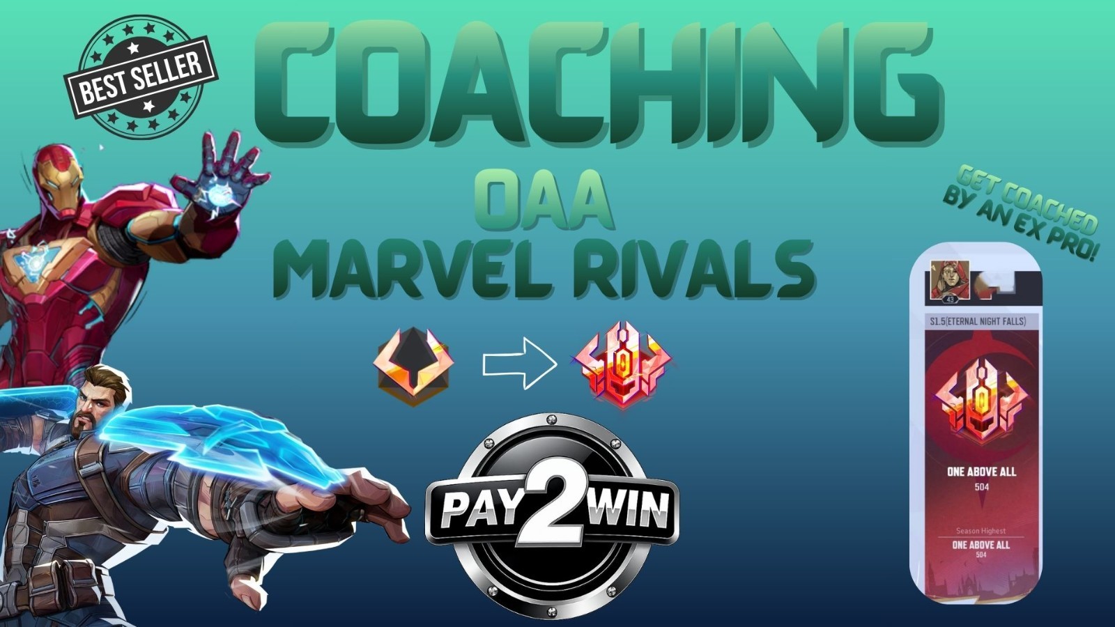 Marvel Rivals Coaching | Top 15 OAA Coach