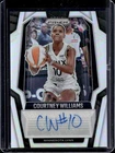 2025 Panini WNBA Prizm Courtney Williams Signatures Auto Autograph #SG-CW Lynx