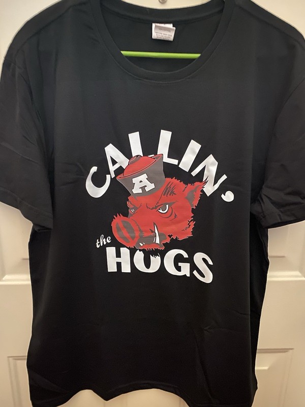 Callin The Hogs T-Shirt Men's Large Short Sleeve Black