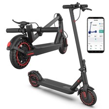 350W Electric Scooter For Adult Foldable 10.4AH 19MPH 21Miles E-Scooter With APP