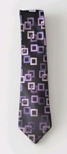 City Of London Necktie Mens Purple Tie NWOT