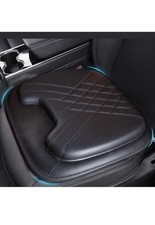 Elevated Seat Cushion Memory Foam Seat Cushion Pad Black