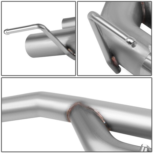 FOR 2018-2020 FORD MUSTANG 5.0L SS 4"OD MUFFLER TIPS AXLE-BACK CATBACK EXHAUST - Picture 5 of 7