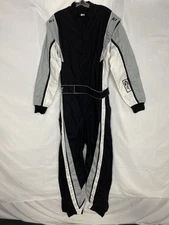 K1 RaceGear Men's 20-VIC-N-L Victory Race Suit Size L, Black/Grey