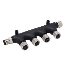NMEA 2000 T Connector Cable 4 Port Drop Tee for Marine Backbone MultiPort Ter...