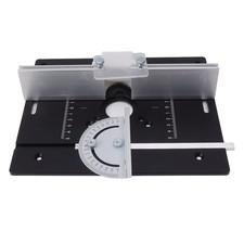 .Router Table Insert Board Aluminum Alloy Steel Height Adjustable Milling