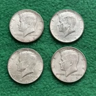 1964 Kennedy Half Dollars - Lot of 4 - 90% Silver - Better Looking Silver 👀!