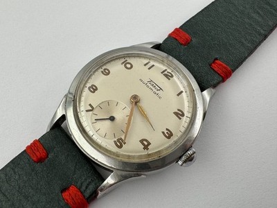 Vintage TISSOT 6581-3 Small Seconds Arabic Automatic Bumper Cal 28.5-1 - 33 mm
