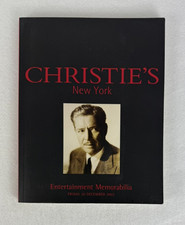 Christie’s Entertainment Memorabilia Catalog  2002 Bobby Zarem Poster Collection