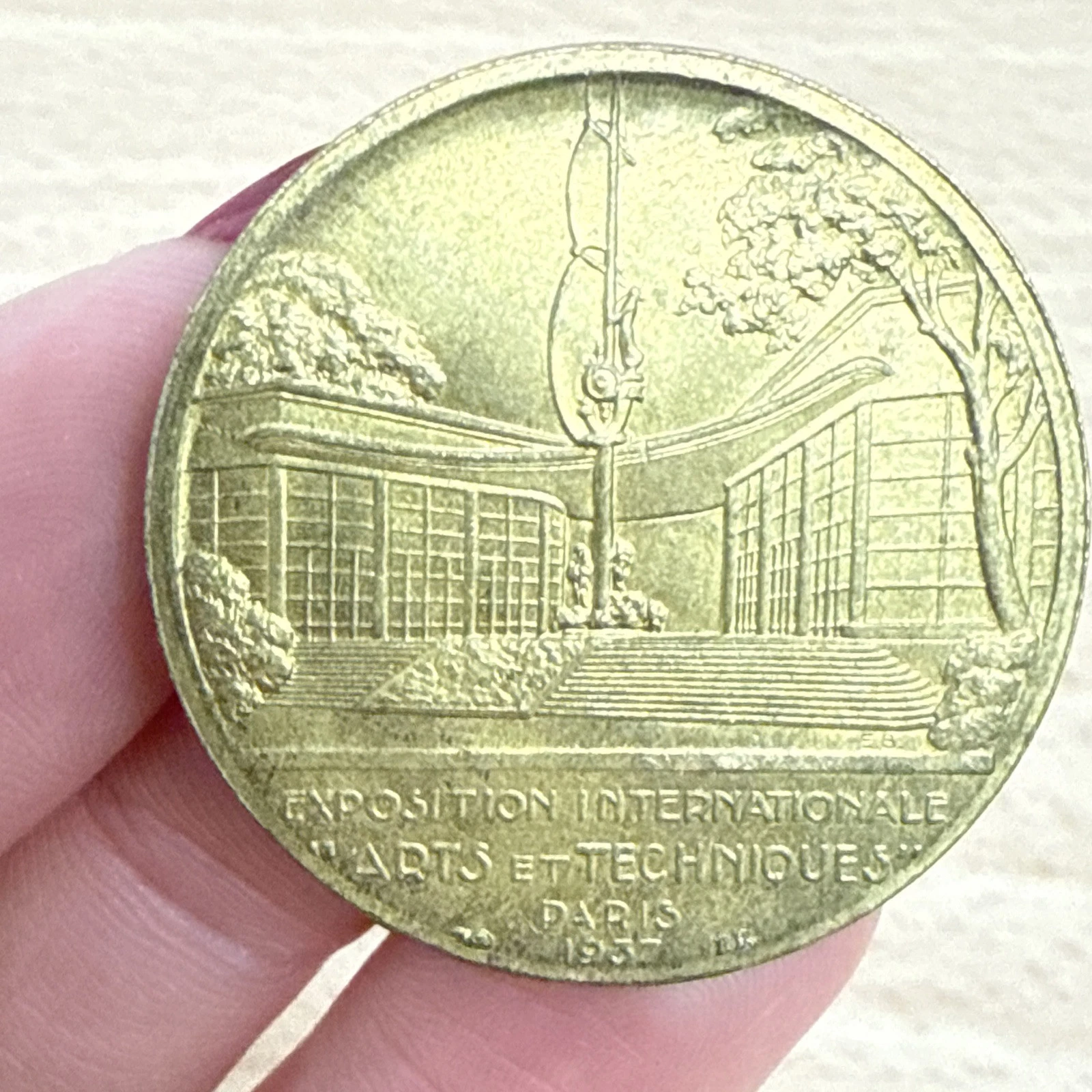 Médaille L’Orfèvrerie Par Bucker Exposition Internationale