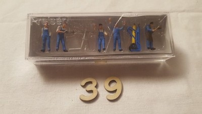 Modellbau H0 Preiser 6 Handwerker neu in OVP