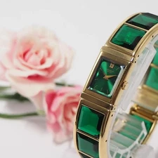 Beautiful condition Seiko Lasalle Bangle Watch Gold SEIKO,13917