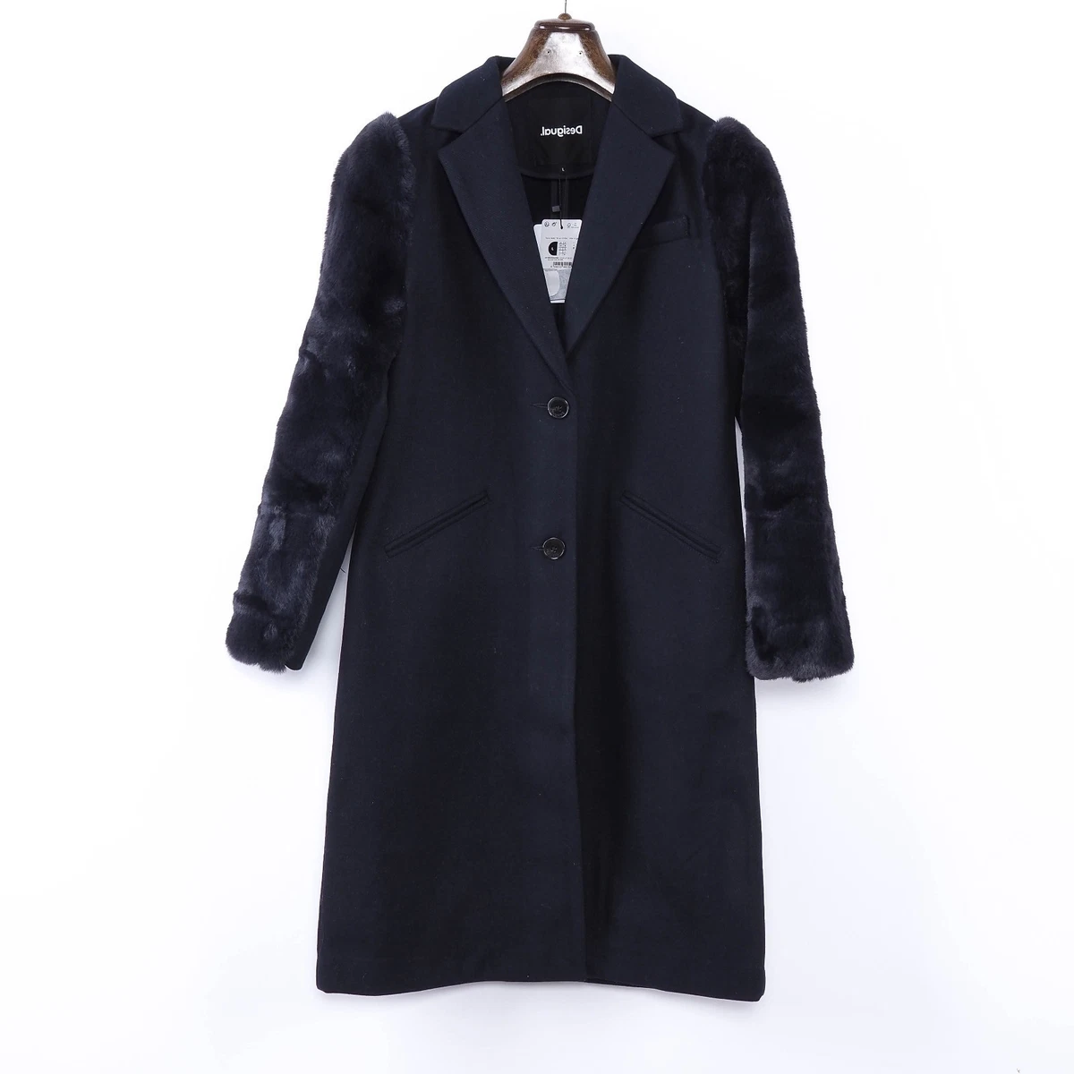 Desigual Damenmantel Größe S Wollmischung 22SWEWX6