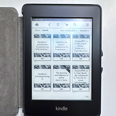 Amazon Kindle eBook Reader Schwarz 3G Serie Amazon Kindle Modell EY21