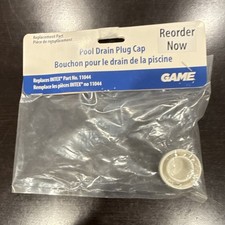 GAME Basen Wtyczka spustowa 11044 Biały plastik do wymiany Intex