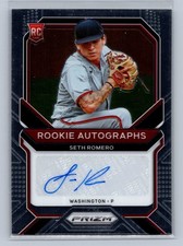 Seth Romero Washington 2021 Prizm Panini Rookie Auto RC RA-SR