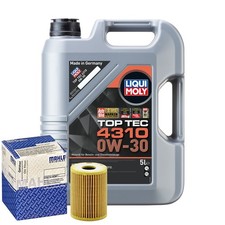 Motoröl 0W30 LIQUI MOLY Top Tec 4310 5L+MAHLE Ölfilter