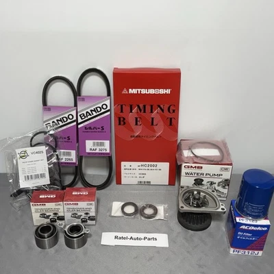 For HONDA ACTY Timing Belt 10 Parts Kit for HA3 HA4 Water Pump Gasket Alt Belt - Image 1 of 4