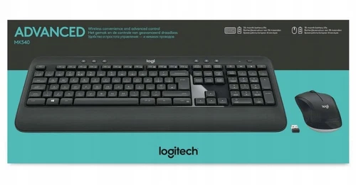 Logitech Wireless Kit MK540 Schwarz Optisch 1000 DPI QWERTY 2.4GHz