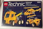 1989 Vintage Lego Technic 8034 set with box and instructions