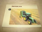 14 pages brochure brochure JOHN DEERE tractor 2450 no SFV Fiat IH Deutz Fahr