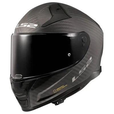 LS2 FF811 VECTOR II CARBON MOTORRADHELM MATT SCHWARZ GR. XL