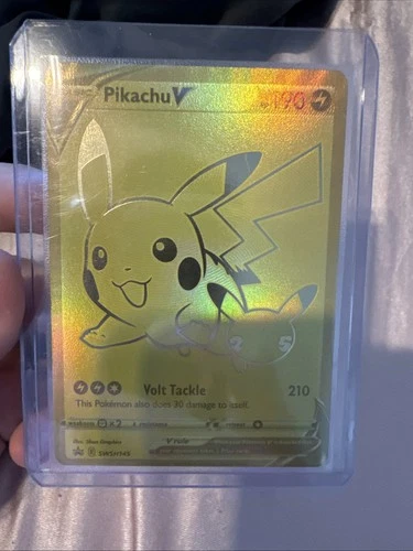 Pikachu V Celebrations Promo Card SWSH145 Full Art
