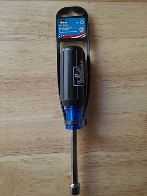 Ideal 35-294 Nutdriver 3/8'' Drive Size, 3-1/4'' Shank Length Cushioned Grip
