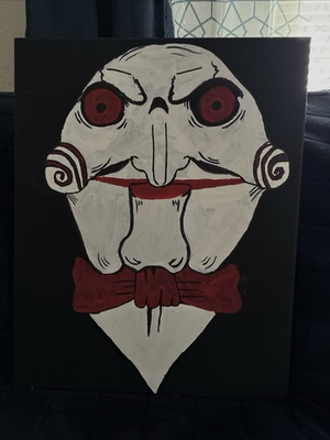 #ad Jigsaw was created using acrylic markers paint pens on a 1600 X 2134 canvas. $12.00