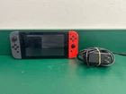 Nintendo Switch v1 Handheld Game Console HAC-001 Black/Red (EZ5002680)