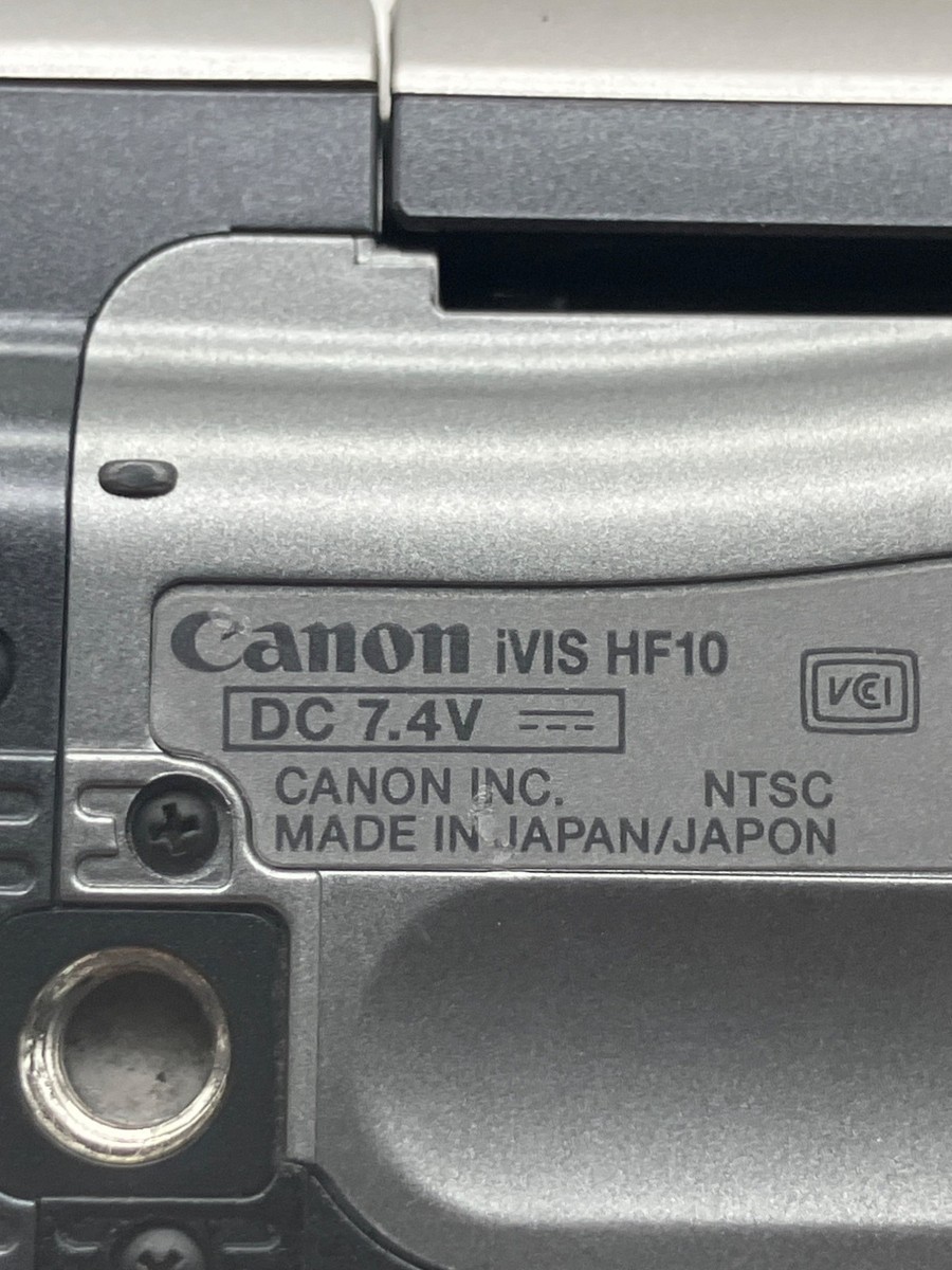 ③ Canon　iVIS HF10 Amazon.com : Canon VIXIA HF10 2.7